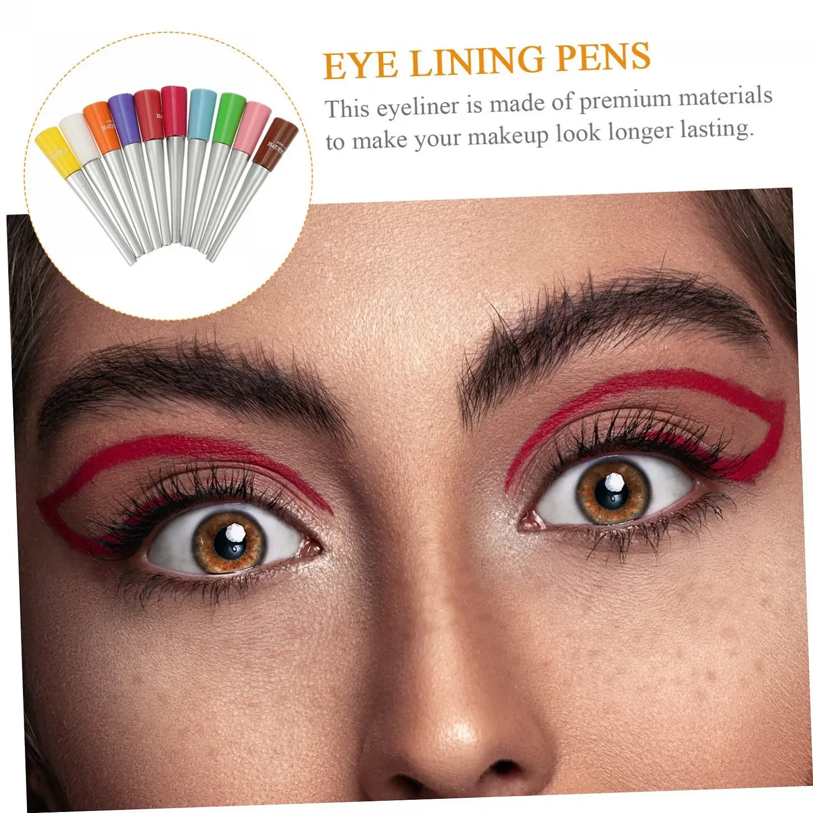 Рідка Підводка TOVINANNA кольорова водостійка., фото №7