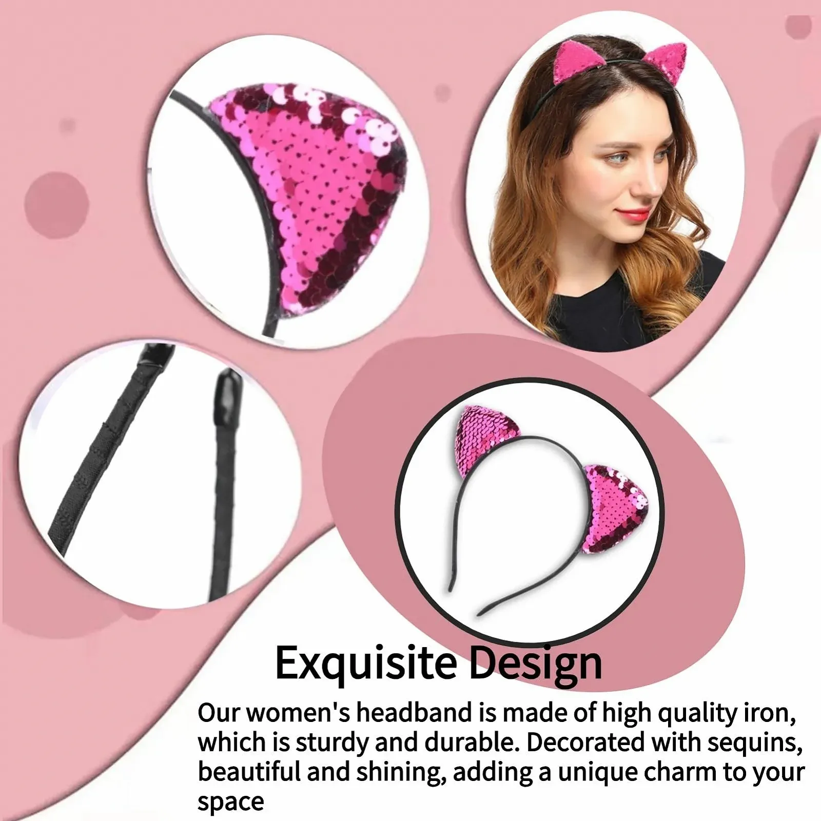 Обруч на голову Вушка, фото №6