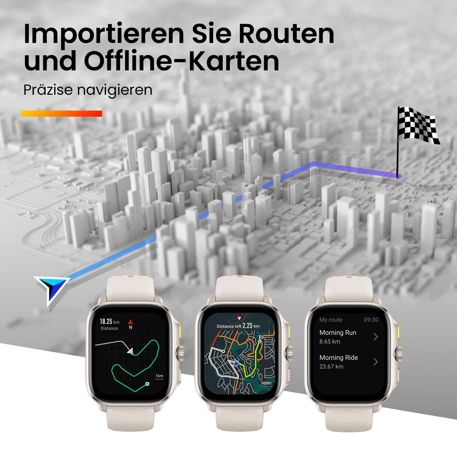 Смарт-годинник біговий Amazfit Cheetah GPS, фото №5