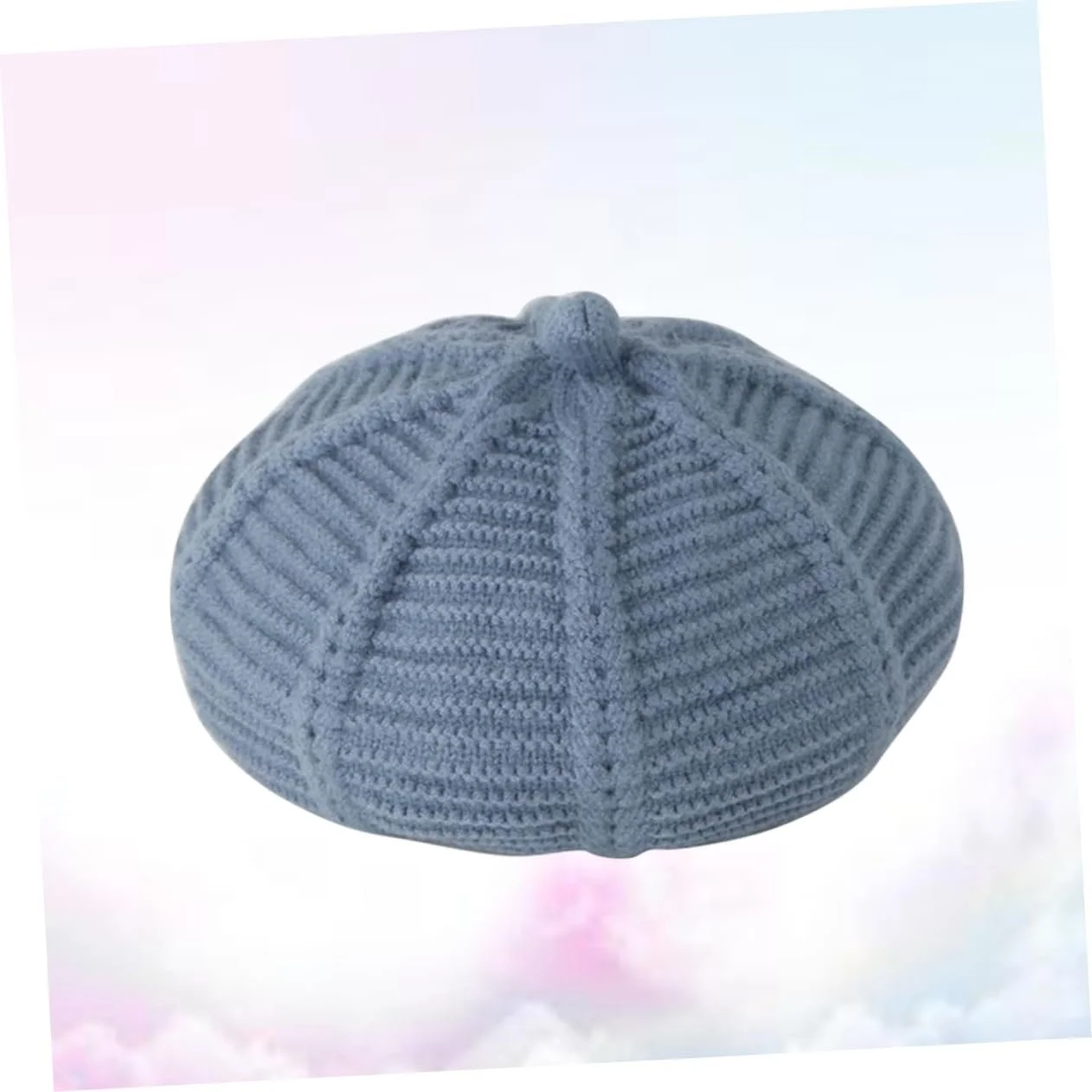 Берет Вовняний PACKOVE Для Дівчат Осінній Зимовий, фото №3