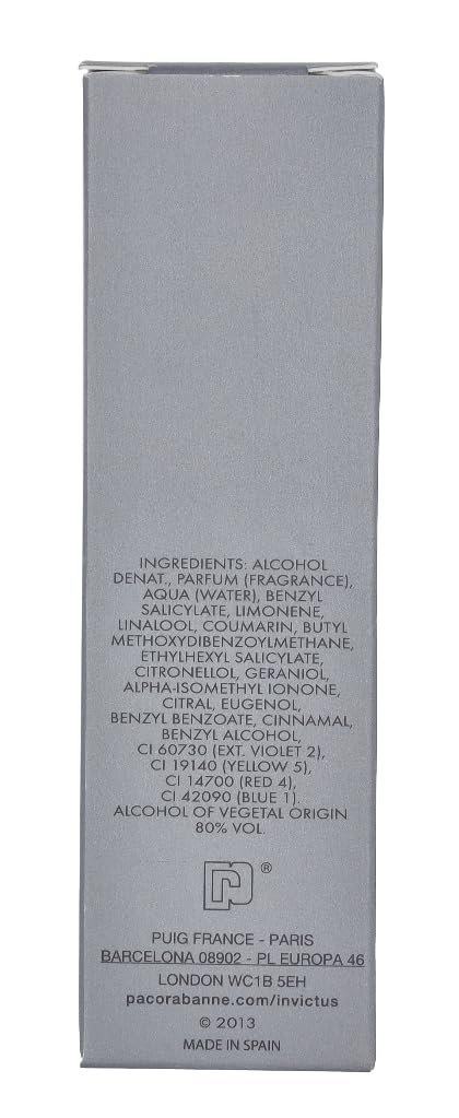 Туалетная вода PACO RABANNE Invictus 15 мл, фото №4