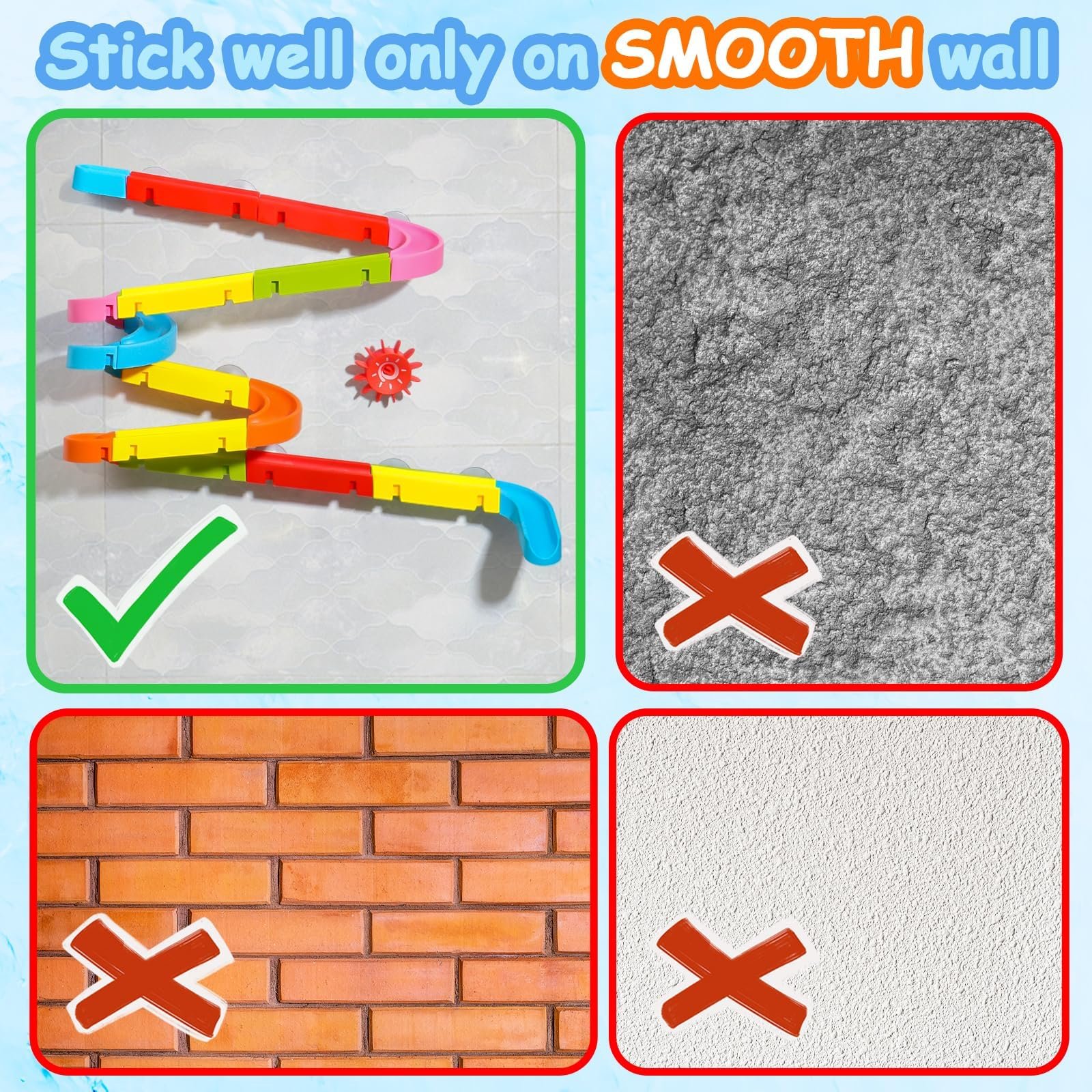 Игрушка для ванны Конструктор-пазл Гоночная трасса 38 деталей, фото №7