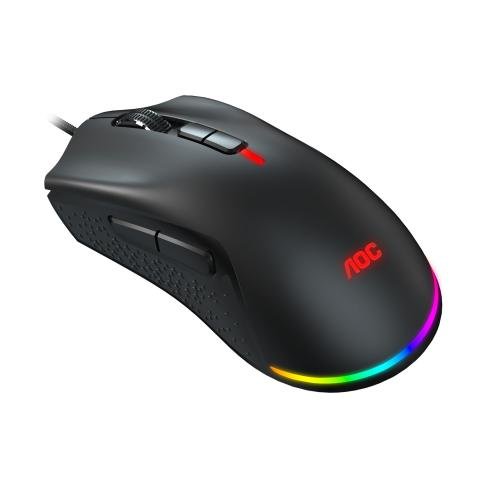 Мышка AOC GM530 RGB PMW3389 Kailh switch USB Black (GM530B), фото №1 Мышка AOC GM530 RGB PMW3389 Kailh switch USB Black (GM530B), фото №1