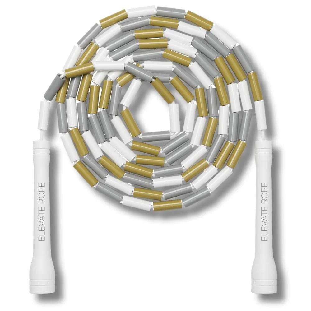 Скакалка бісерна Elevate Rope Регульована 3 м Без заплутування, фото №1 Скакалка бісерна Elevate Rope Регульована 3 м Без заплутування, фото №1