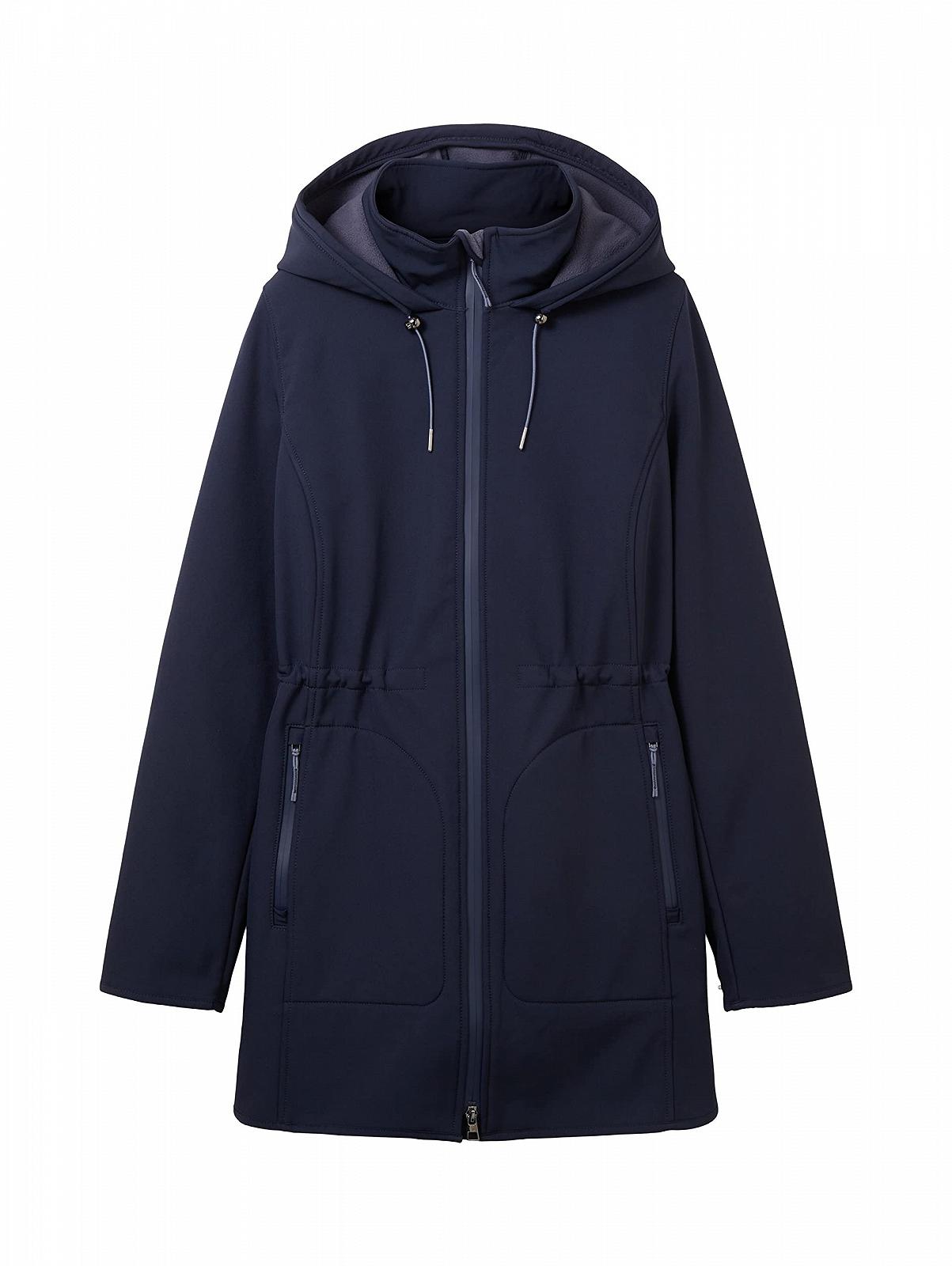 Жіноче пальто софтшелл TOM TAILOR з капюшоном, фото №5