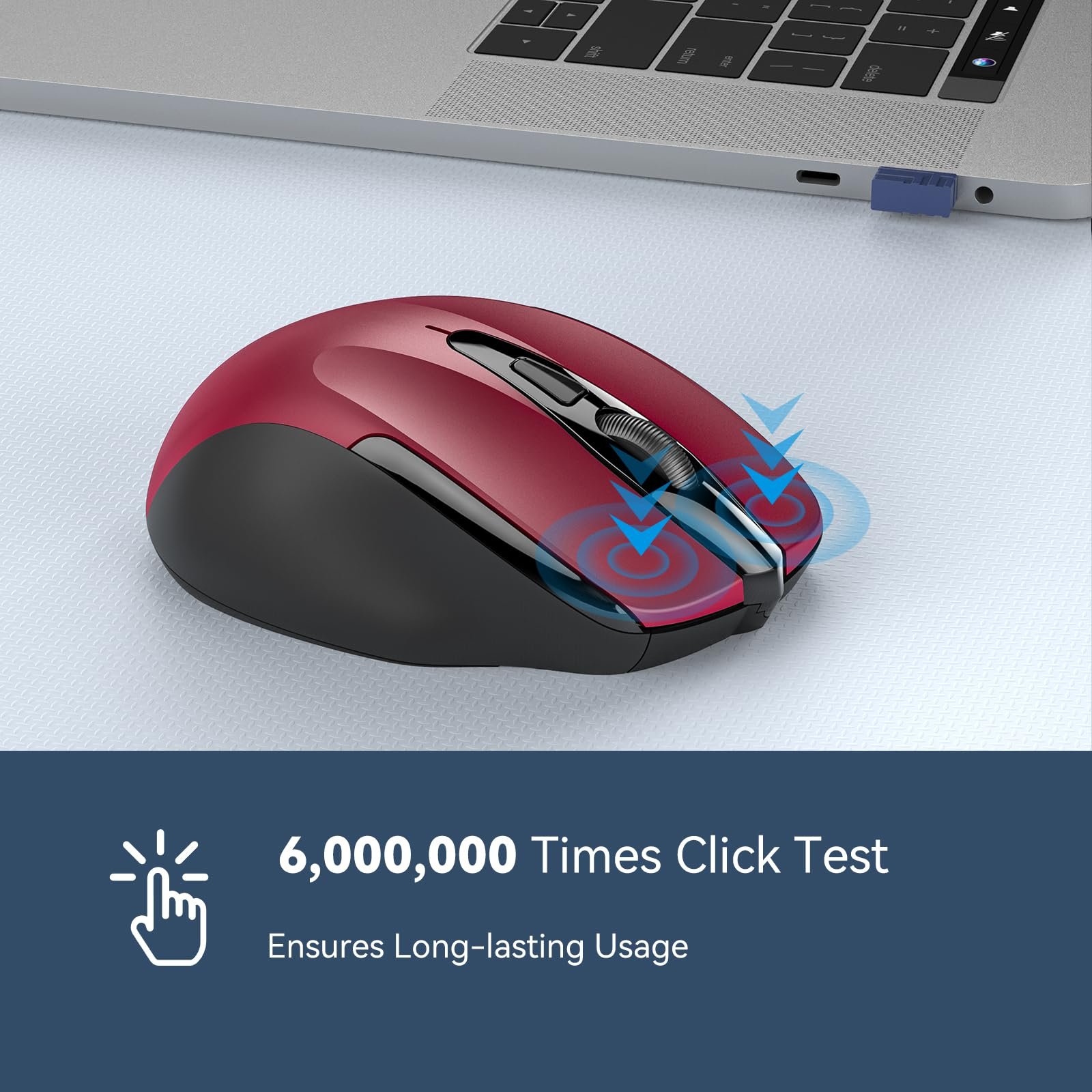 Мышь Беспроводная TeckNet Pro 2.4G Truewave, фото №5