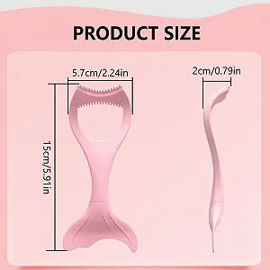 Трафарет підводка для очей силіконовий рожевий synthetic.ua - Фото 1