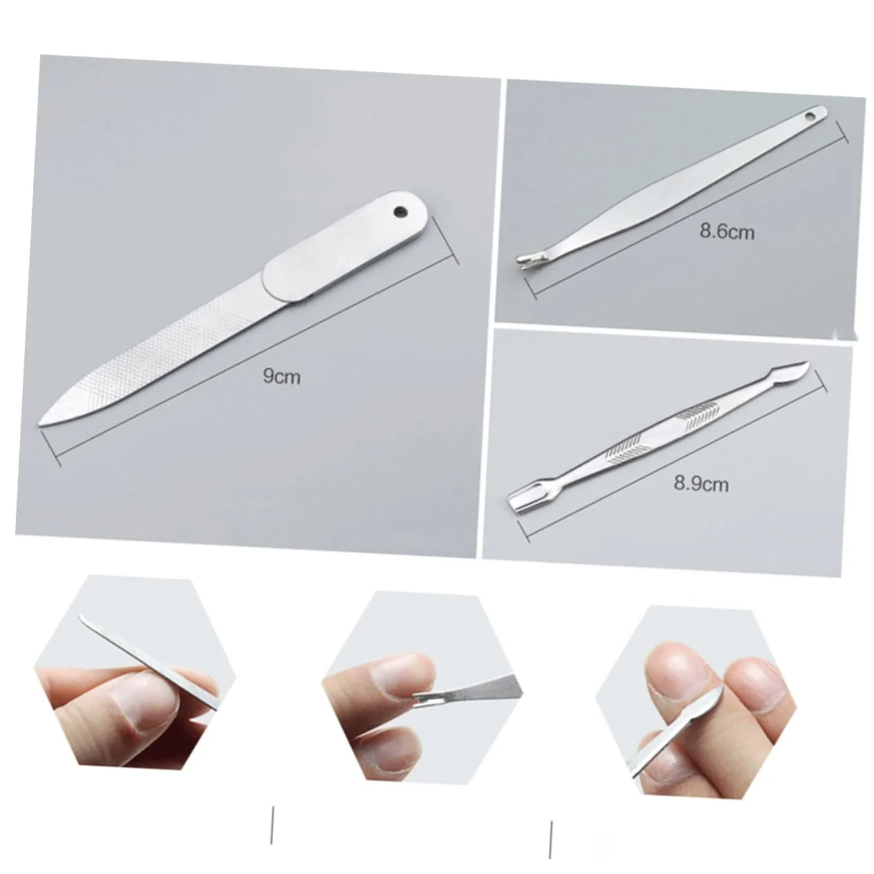 Набір кусачок для нігтів WRITWAA 1 Satz, ергономічний дизайн, фото №2