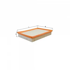 Повітряний фільтр KNECHT LX 443 для FORD VOLVO ROLLS-ROYCE BENTLEY - Фото 1