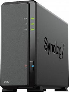 Мережеве сховище Synology DS124 Black - Фото 1