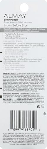 Олівець ALMAY Brow Brunette 0.01 oz (0.2 g), фото №3