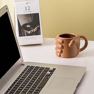 Кружка Faust Керамическая Для воды, чая, сока, молока synthetic.ua - Фото 1