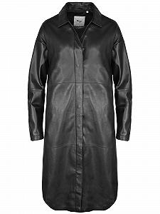 Купить Кожаное пальто MAZE 42021153 - Фото 1 Кожаное пальто MAZE 42021153 - Фото 1