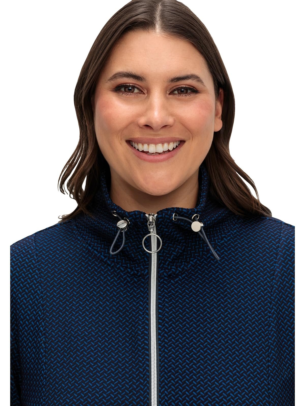 Жіноча куртка Sheego Plus Size, спортивний стиль, фото №3