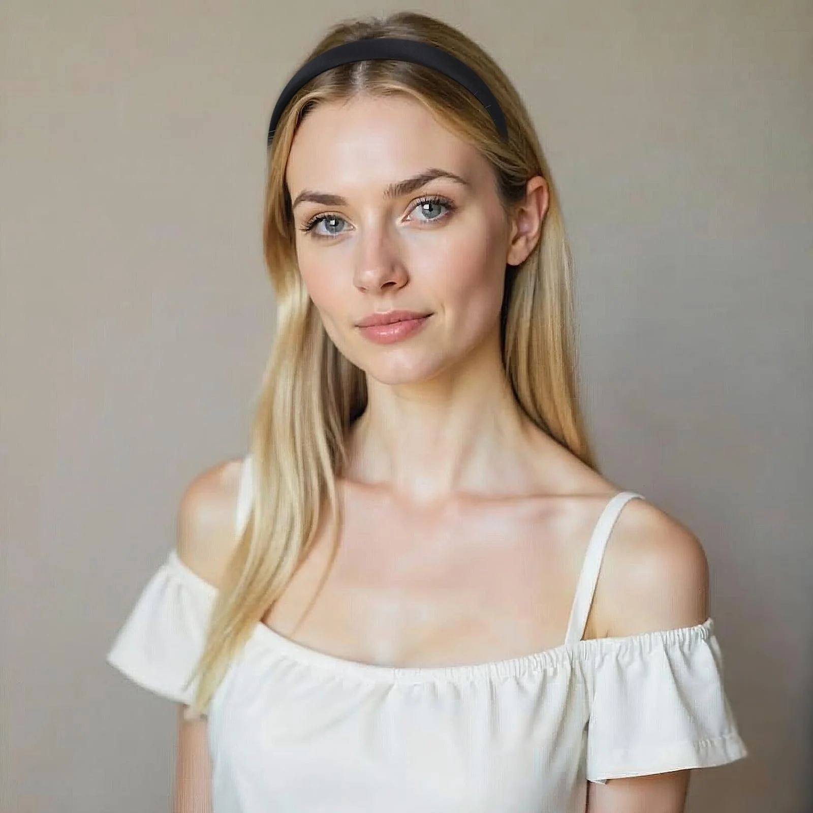 Обруч JIEYAO Набор из 3 черных атласных, фото №4 Обруч JIEYAO Набор из 3 черных атласных, фото №4