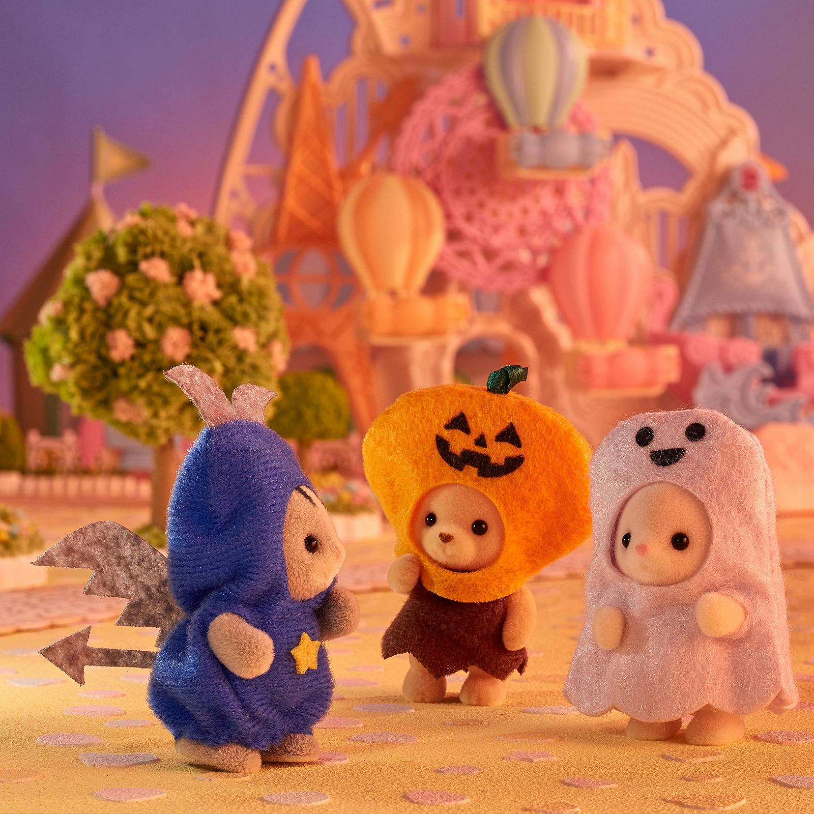 Набор Sylvanian Families Halloween "Trick or Treat Trio", фото №2