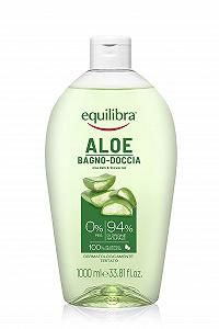 Гель для душу та ванни Equilibra Body Aloe зволожуючий та очищуючий 1000 мл - Фото 1