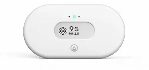 Вимірювач забруднення повітря Airthings View Pollution 2980 / Wi-Fi / Додаток / Білий synthetic.ua - Фото 1