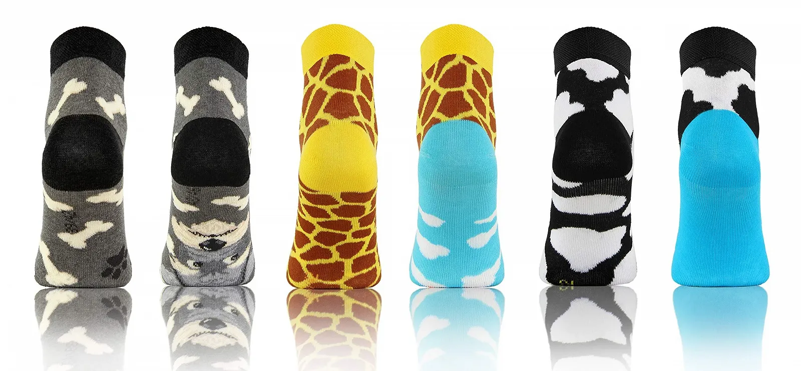 Короткі шкарпетки sesto senso Funny Colourful, набір 3 шт., фото №3 Короткі шкарпетки sesto senso Funny Colourful, набір 3 шт., фото №3