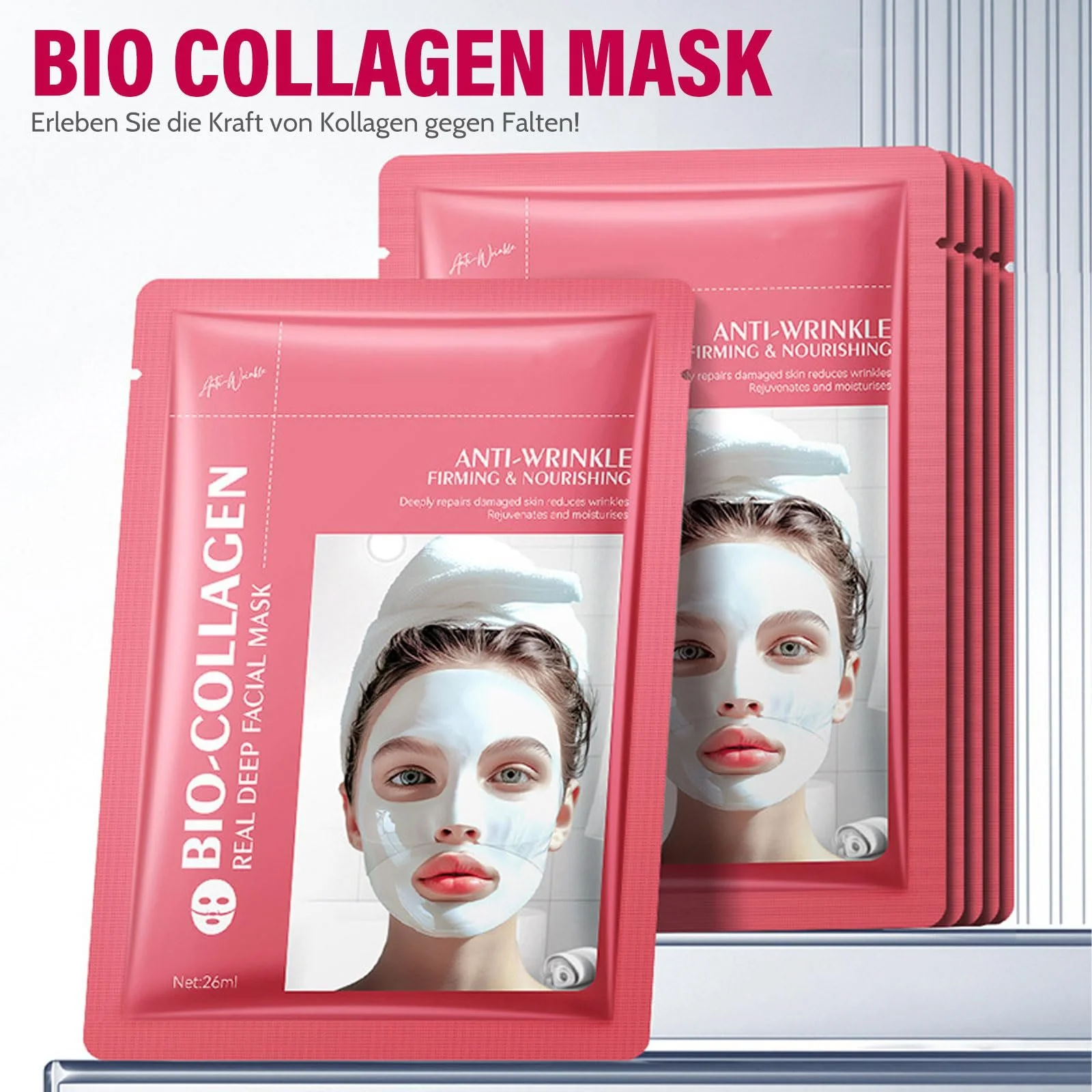 Маска Altherona Organic Collagen, 8 шт., фото №7 Маска Altherona Organic Collagen, 8 шт., фото №7