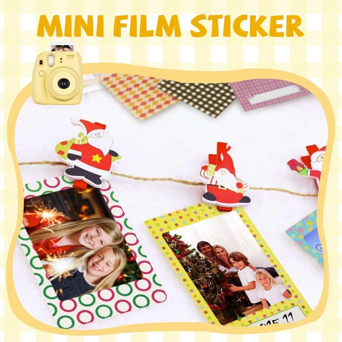 Стикеры для фото 140 штук для Fujifilm Instax Mini 11 9 8 70 7s, фото №3