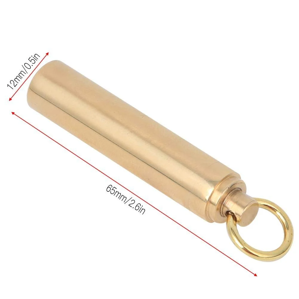 Контейнер для таблеток Brass EDC, 2 шт., фото №3