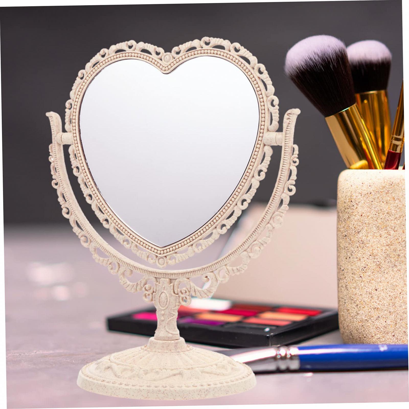 Зеркало POPETPOP Retro-косметическое Элегантный винтажный европейский пластиковое декоративное настольное, фото №5 Зеркало POPETPOP Retro-косметическое Элегантный винтажный европейский пластиковое декоративное настольное, фото №5