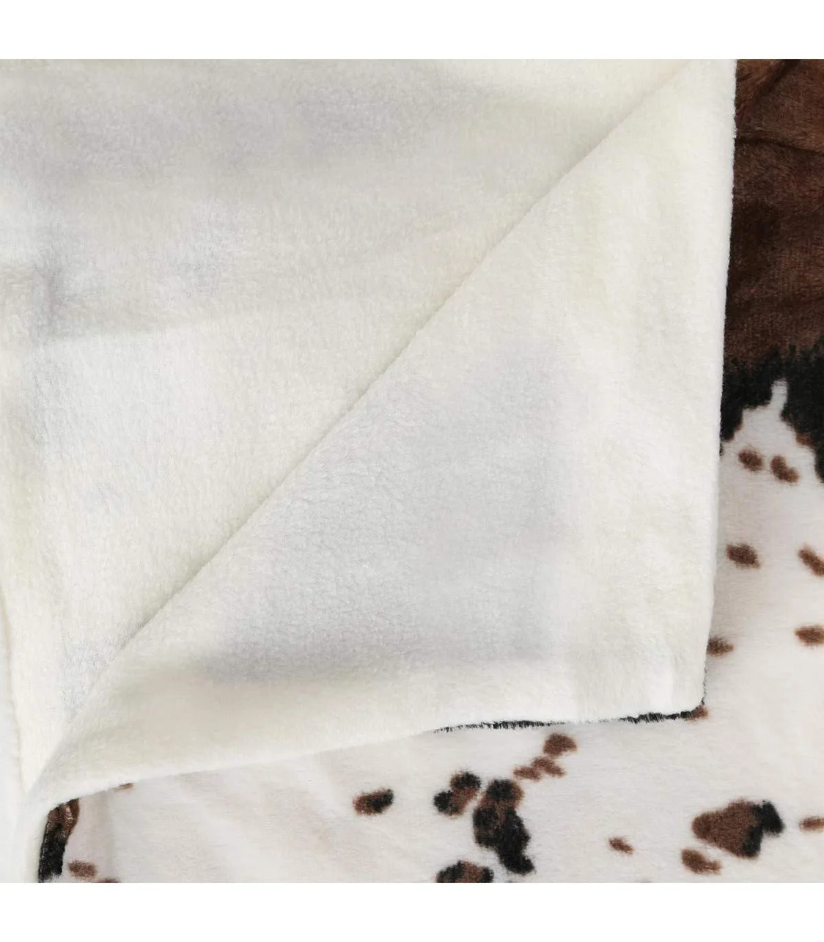 Покривало Флісове ULTRA SOFT Мікрофібра 130 см X 160 см Дизайн КОРОВА, фото №2