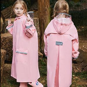 Детская дождевая куртка Softshell однотонная удлиненная больших размеров для походов на лето и осень synthetic.ua - Фото 1