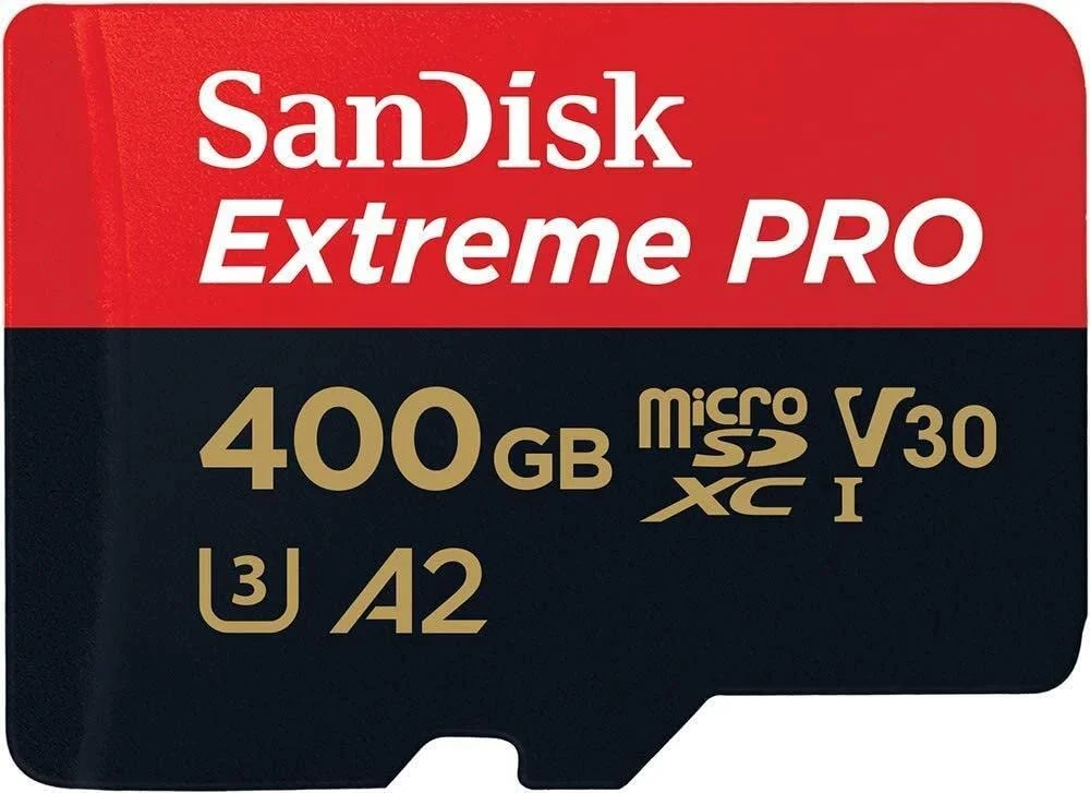 Карта памяти SanDisk Extreme SDSQXCZ-400G-GN6MA, фото №4 Карта памяти SanDisk Extreme SDSQXCZ-400G-GN6MA, фото №4