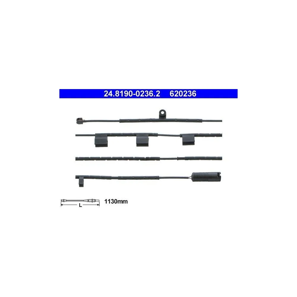 Датчик износа тормозных колодок ATE 24.8190-0236.2 для MINI задняя ось, фото №1