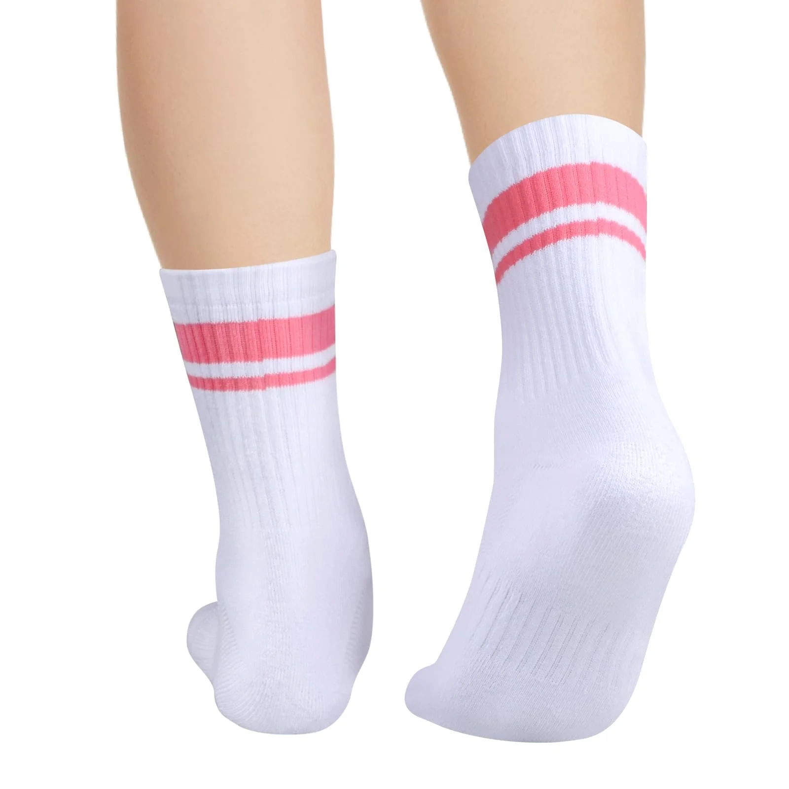 Шкарпетки YUEDGE тенісні ретро жіночі, 5 пар, фото №3