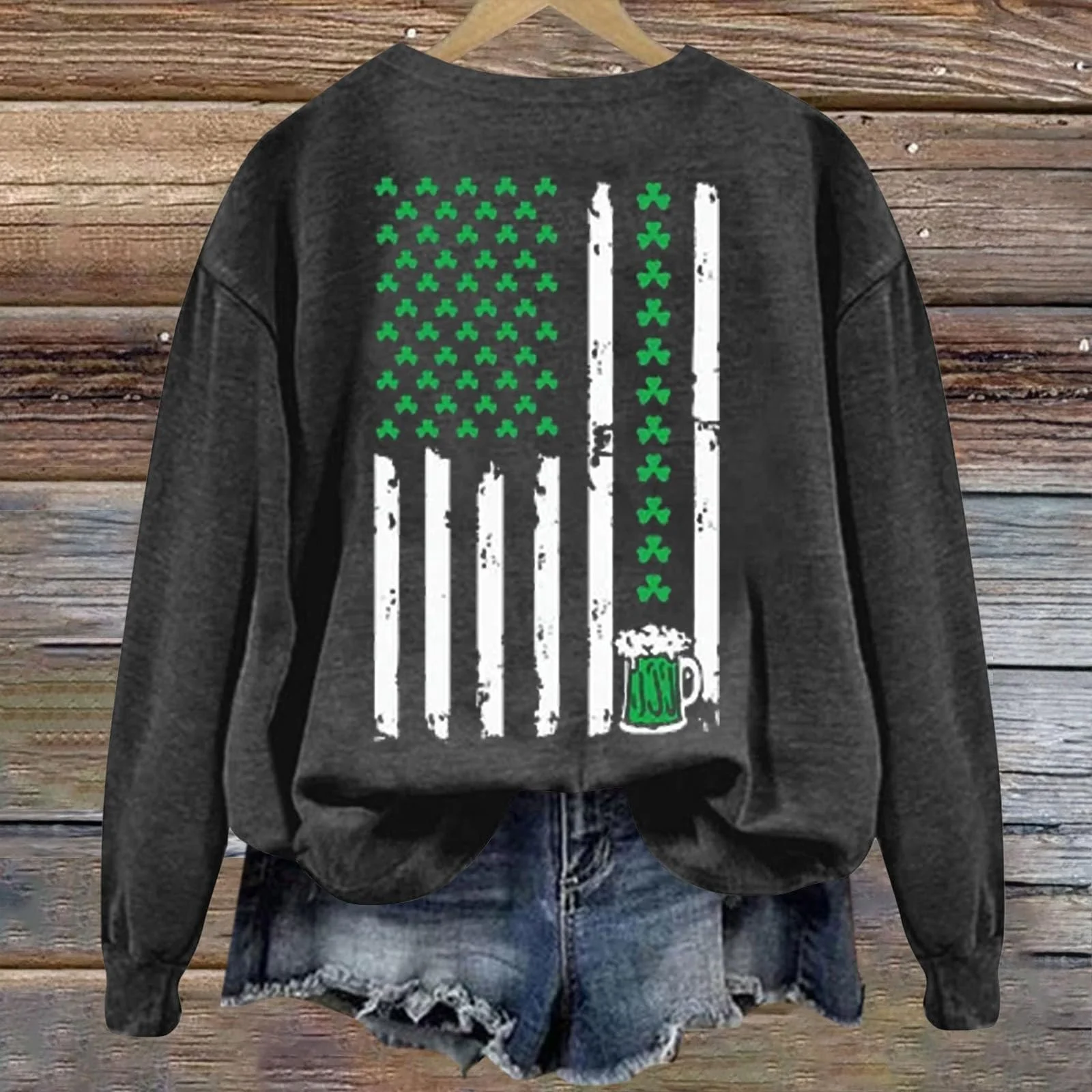 Женская толстовка Generisch Oversized Элегантный Длинный Скелет Молния Винтажный принт Хэллоуин Костюм Жуткая толстовка, фото №2