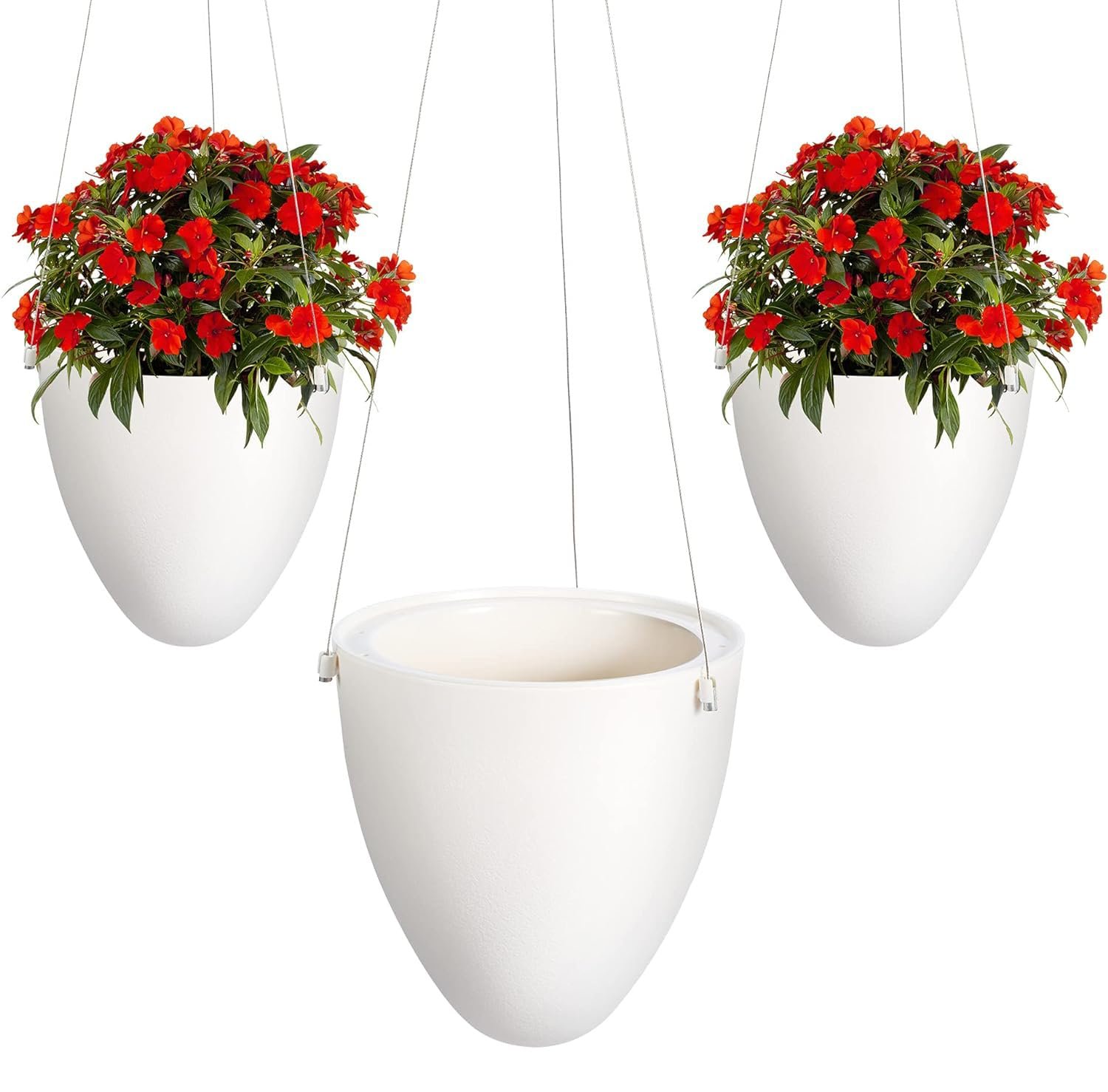 Підвісне кашпо Goomp 3 шт. Із самополивом, фото №1 Підвісне кашпо Goomp 3 шт. Із самополивом, фото №1