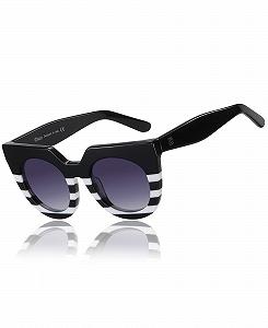 Солнцезащитные очки Тип DUCO Поляризованные для женщин Кошачий глаз Квадратная оправа - Фото 1