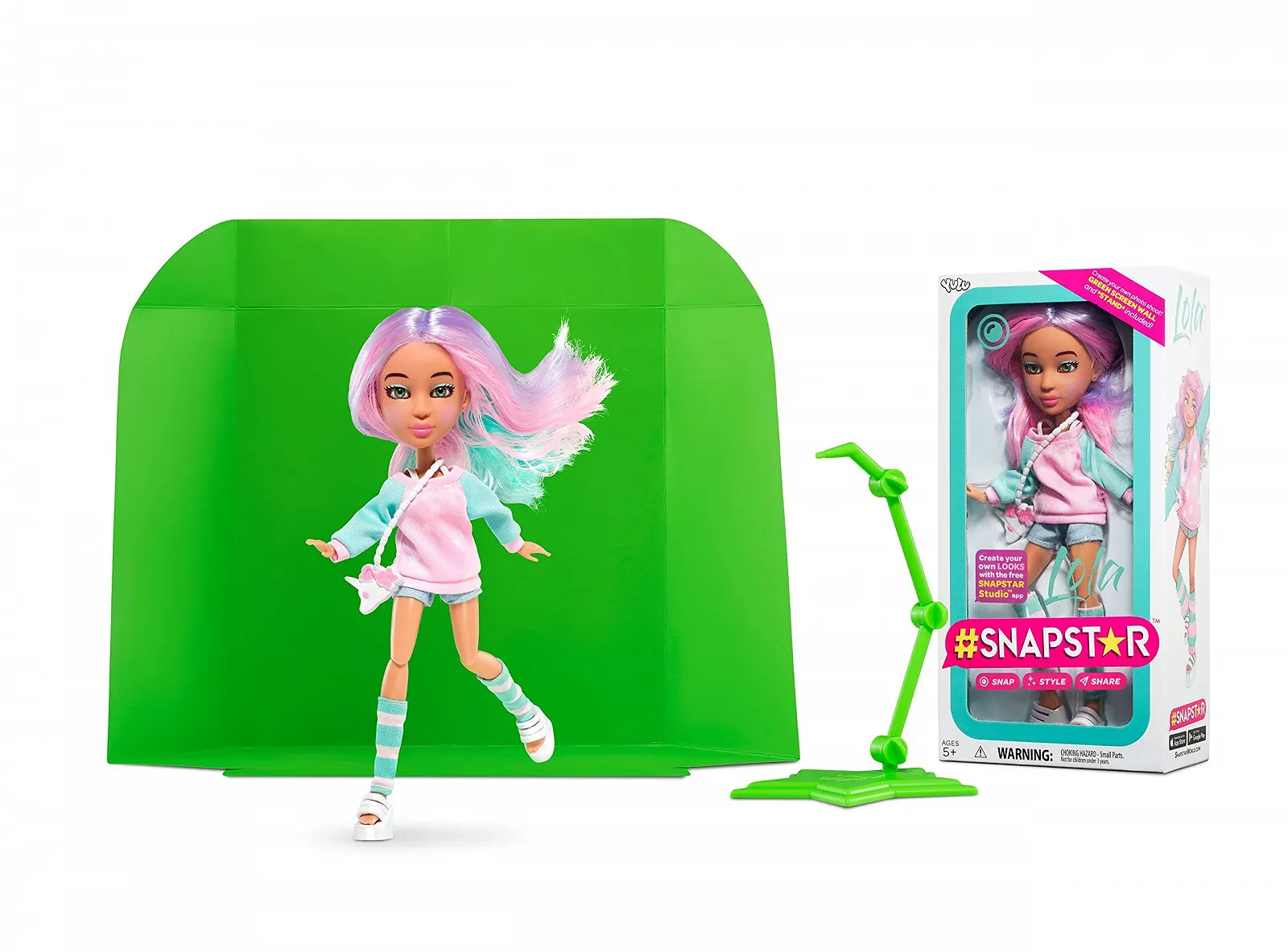 Лялька Snapstar YL30003 Lola Fashion 25 см Рожева, фото №2 Лялька Snapstar YL30003 Lola Fashion 25 см Рожева, фото №2