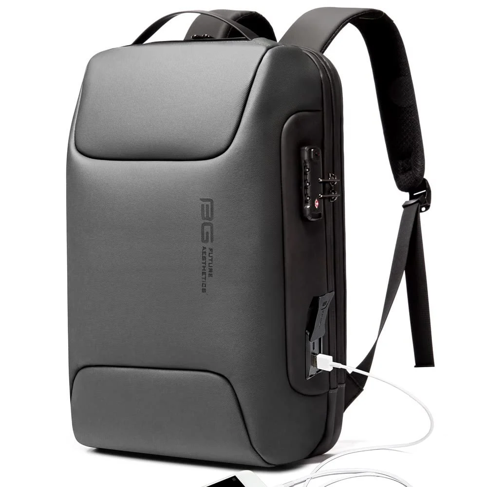 Рюкзак для ноутбука Bange Anti-Theft 15.6" с USB-портом Черный / Серый, фото №1 Рюкзак для ноутбука Bange Anti-Theft 15.6" с USB-портом Черный / Серый, фото №1