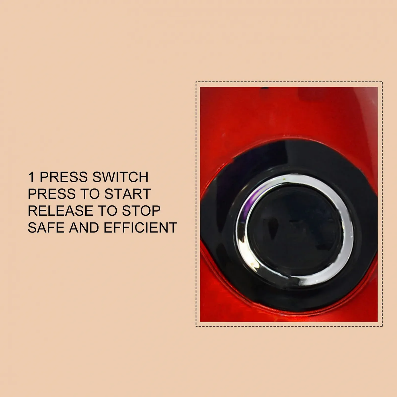 Електрична кавомолка Topyond 200 Вт, кавомолка для домашнього використання, ударний ніж з нержавіючої сталі, фото №7