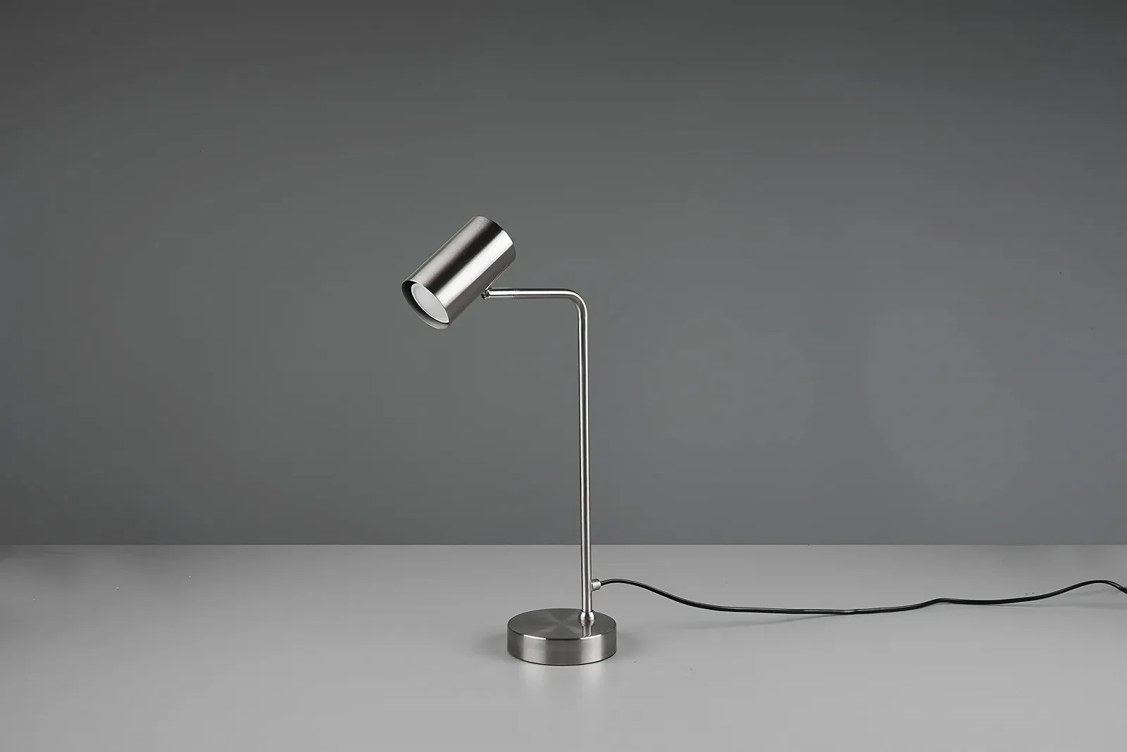 Настільна лампа Trio Leuchten Marley 512400107 металева 1x GU10 матовий нікель, фото №5