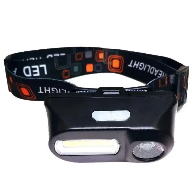 Налобный фонарь BL 1801A 1804A COB XPE сенсор 18650 USB charge Фонарик на голову аккумуляторный, фото №3