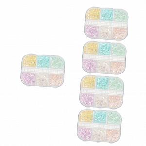 Украшения для ногтей Healeved Жемчуг Цветные Декоративные Аксессуары для маникюра для уникального дизайна ногтей своими руками и празднования Высококачественные и красочные дизайны - Фото 1