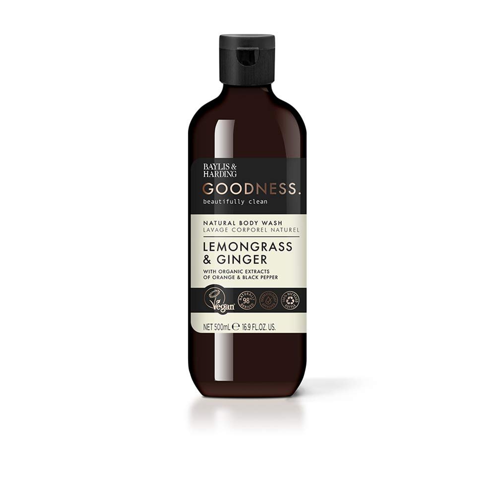 Гель для душу Baylis & Harding Goodness Лемонграс і імбир 500 мл 3 шт., фото №2