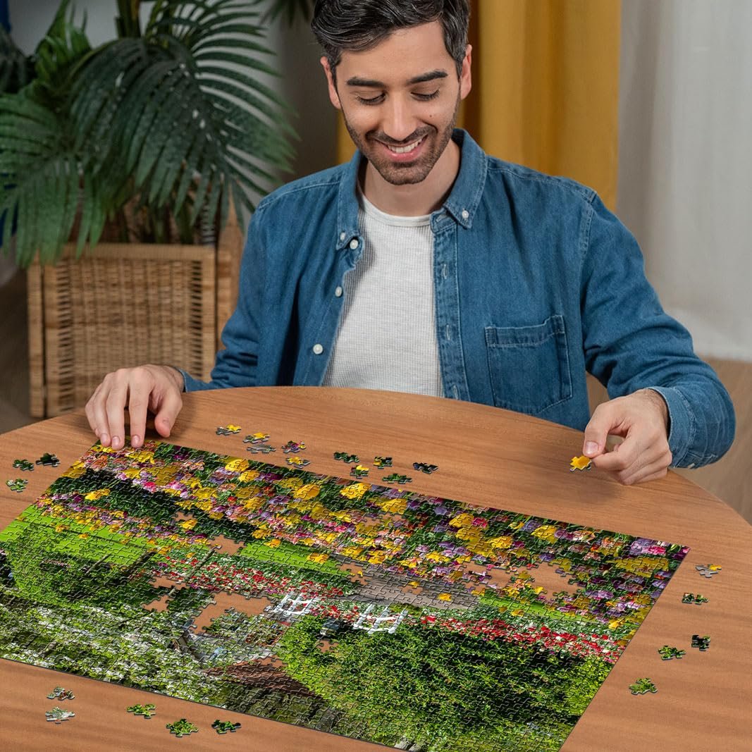 Пазл Ravensburger 12000851 Beautiful Gardens, Keukenhof Gardens, Netherlands 1000 деталей для дорослих та дітей від 14 років з садами та рослинами, фото №4