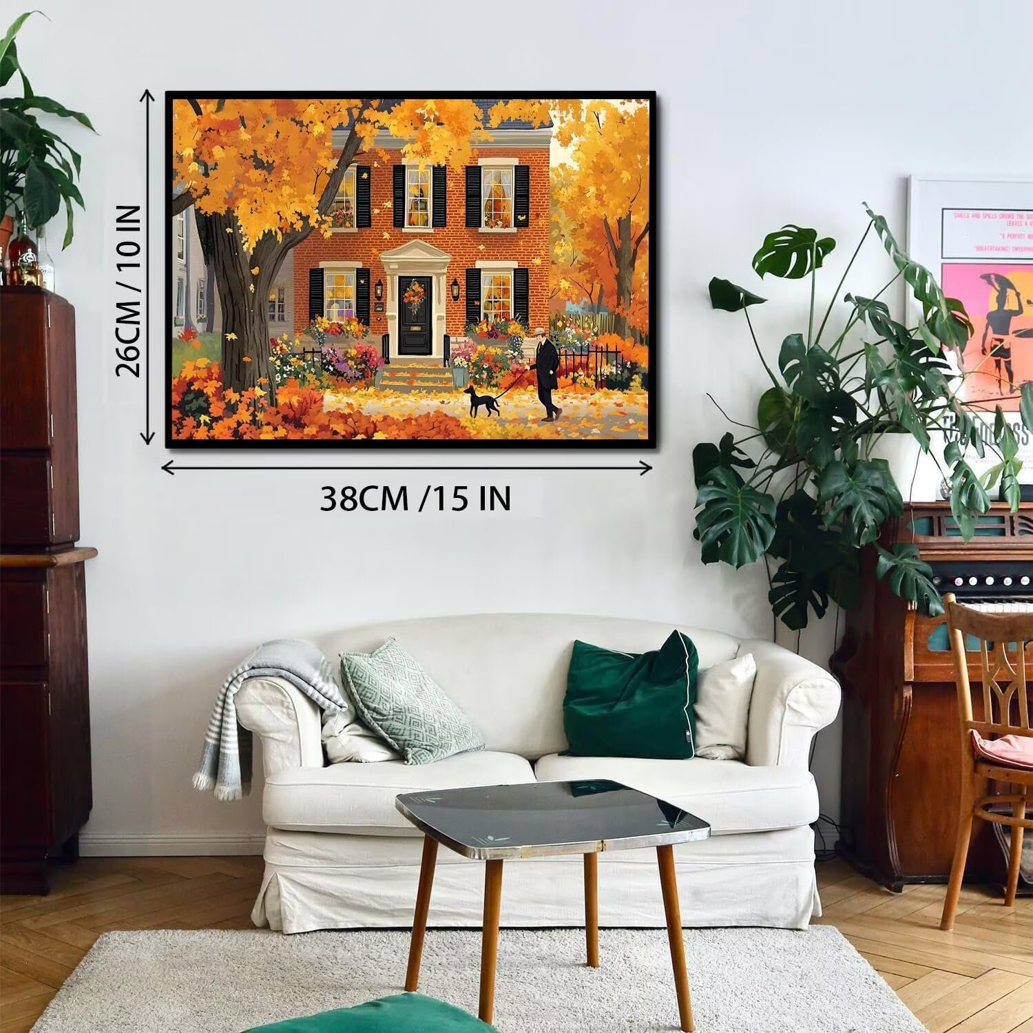 Пазл Autumn Street View 1000 деталей 38 х 26 см, фото №2