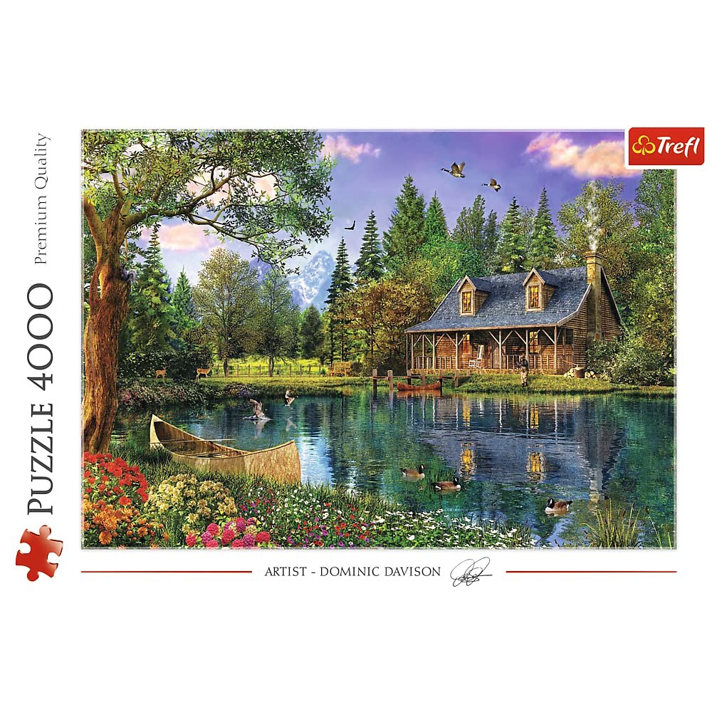 Пазл Trefl Afternoon Idyll 45005 4000-Piece Multicolor, фото №3