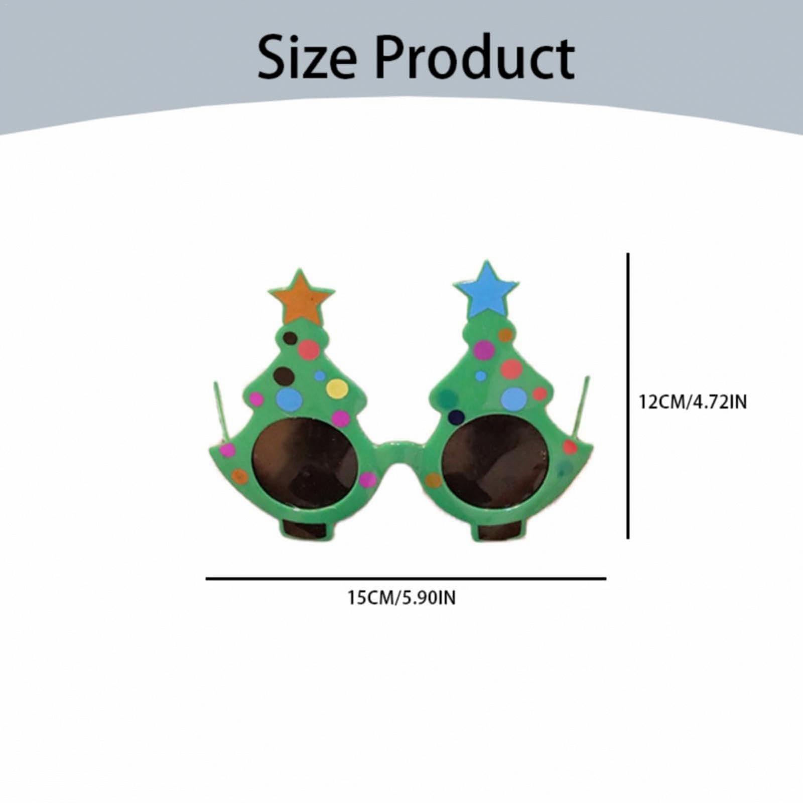 Очки в форме Рождественской елки Kelburn, фото №5