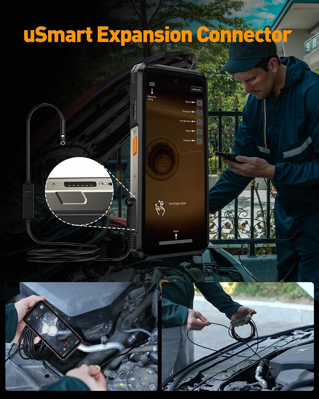 Смартфон Ulefone Armor 26 Ultra 5G 24GB+512GB 200MP+64MP 6.78" FHD+ 120Hz 15600mAh 120W, фото №7