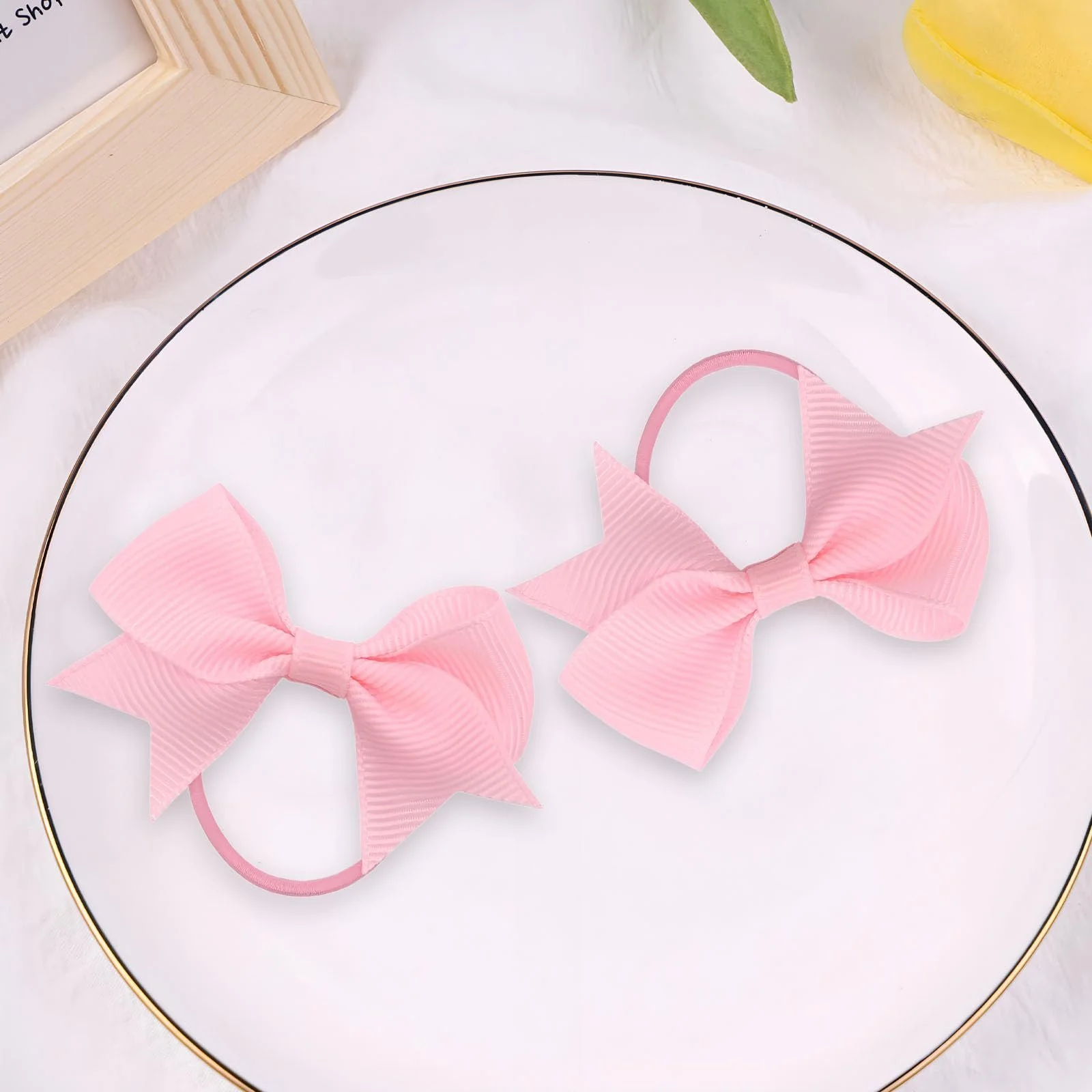 Набір рожевих аксесуарів для волосся (20 шт.): Рожевий, фото №3