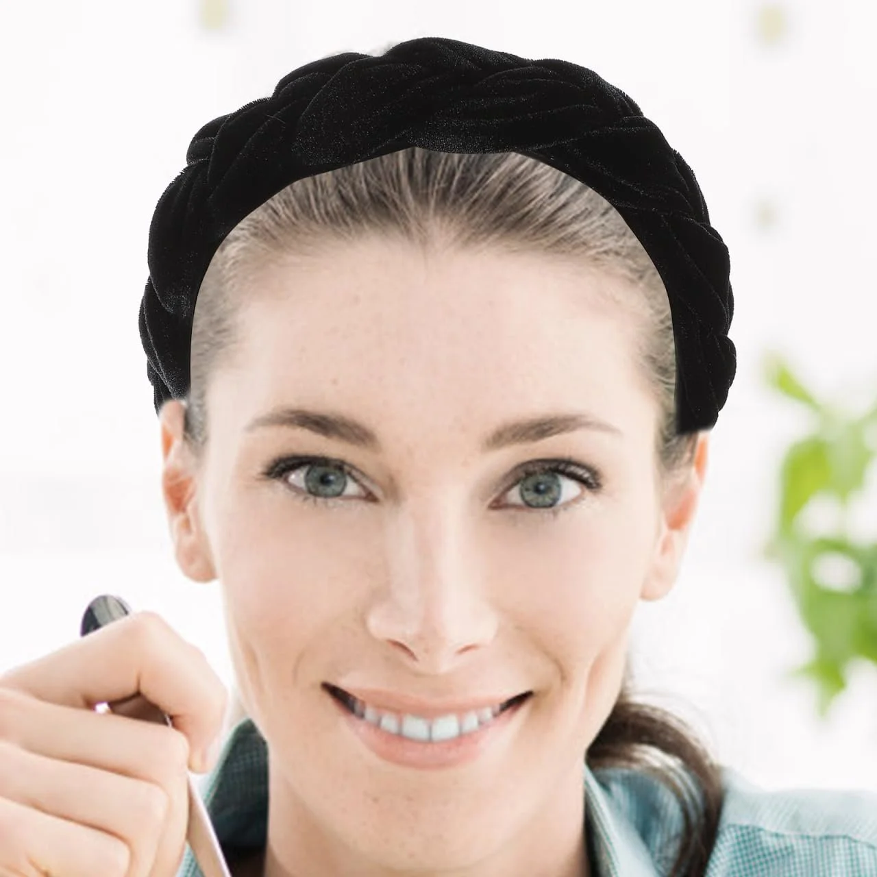 Обруч для волос Плетеный, фото №8