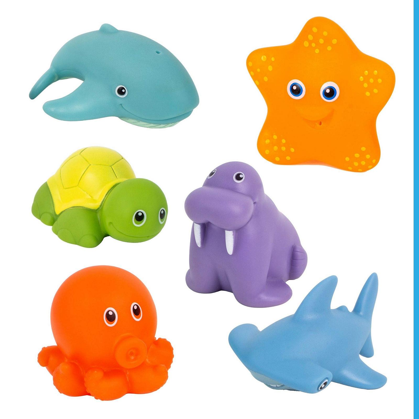 Игрушка для ванны Squirters Набор 6 штук, фото №1